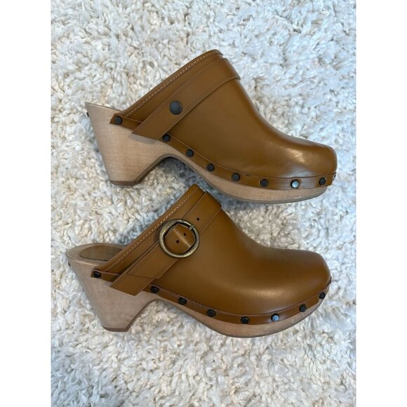Isabel Marant Titya Clog Shoe Brown 37 - Picture 7 of 7
